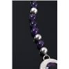 Image 14 : Sterling Silver & Amethyst Necklace