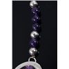 Image 7 : Sterling Silver & Amethyst Necklace