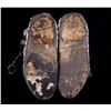 Image 11 : Sioux Fully Beaded Whirling Log Moccasins c. 1900
