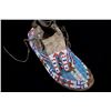 Image 9 : Sioux Fully Beaded Whirling Log Moccasins c. 1900