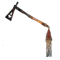 Cheyenne Double-Batwing Pipe Tomahawk c. 1880