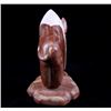 Image 9 : Signed Navajo Stone Carved Buffalo Sculpture