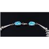 Image 12 : Navajo T. Singer Sterling & Turquoise Necklace