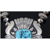Image 7 : Navajo T. Singer Sterling & Turquoise Necklace