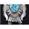 Image 8 : Navajo T. Singer Sterling & Turquoise Necklace