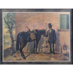 Green River Whiskey Reproduction Framed Print