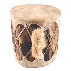 Northern Plains Indian Deer Rawhide Drum