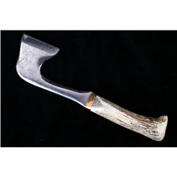 Hand Crafted Axe w/ Antler Tine Handle