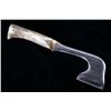 Image 3 : Hand Crafted Axe w/ Antler Tine Handle