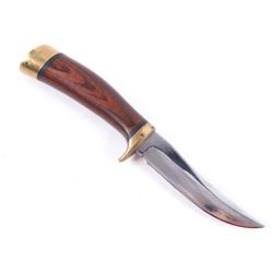Browning Skinning Knife & Custom Leather Sheath