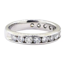 1.00 ctw Diamond Band - 14KT White Gold