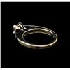 Image 3 : 14KT White Gold 0.45 ctw Diamond Ring