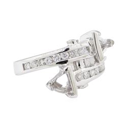 0.40 ctw Diamond Ring - 14KT White Gold