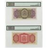 Image 2 : Bermuda Government. 1957. Pair of Issued Banknotes.