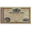 Image 1 : Credito Hipotecario de Bolivia, 1870 I/U Stock Certificate by National Bank Note Company.