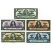 Image 1 : Bank of Canada, 1937 Banknote Issue Quintet.