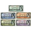 Image 1 : Bank of Canada, 1954 "Devil's Face" Banknote Issue Quintet.