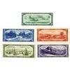 Image 2 : Bank of Canada, 1954 "Devil's Face" Banknote Issue Quintet.