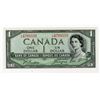 Image 1 : Bank of Canada, 1954 "Devil's Face" Issue $1 Banknote.