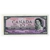 Image 1 : Bank of Canada, 1954 "Devil's Face" Issue $10 Banknote.