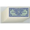 Image 1 : Central Bank of China, 1940 Original Pack of 100 Notes.