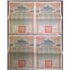 Image 1 : Chinese Government 5% Reorganisation Gold Loan of 1913 I/U Bond Trio by Deutsch-Asiatische Bank.