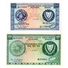 Image 1 : Central Bank of Cyprus, 1979 Issue Banknote Pair.