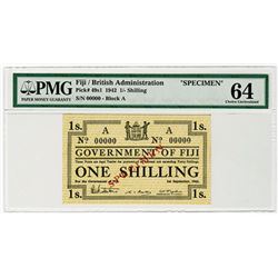 Government of Fiji. 1942. Specimen Banknote.