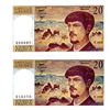 Image 1 : Banque De France, 1980 Banknote Pair.