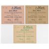 Image 1 : Notgeld Issues. 1914, Silesian Coals & Cokes Works, Gottesberg Trio.