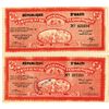 Image 1 : Republique D'Haiti, Certificate De Liberation Economique, 1962 Banknote Pair.