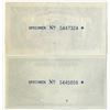 Image 2 : Republik Indonesia. 1951. Pair of Specimen Proof Notes.