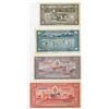 Image 2 : Banque Nationale de Laos. 1957. Quartet of Specimen Banknotes.