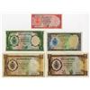 Image 1 : National Bank of Libya & Bank of Libya. 1959-1963. Quintet of Issued Banknotes.