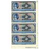Image 1 : Banco de Mexico. 1961. Uncut Progress Proof Sheet of 4 Subjects.