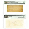 Image 2 : Banco Mercantil Mexicano, ND (1882-83) Face & Back Proof Pair