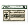 Image 1 : Banco Nacional Mexicano, ND (1882) Issue 10 Pesos Obverse Proof.