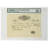 Image 1 : Riksens Standers Bank. 1820-1829. Unlisted Early Remainder Banknote.