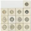 Image 2 : Austria, 1959-1070, Group of 13 Silver Circulating Coins.