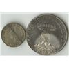 Image 1 : Chile, 1817-1880, lot of 2 Silver Coins.
