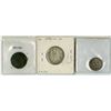 Image 2 : Danish West Indies, 1767-1905, Trio of Silver Coins.