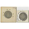 Image 2 : Puerto Rico, 1895-1896, Lot of 2 Silver Alfonso XIII Decimal Coins.