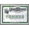 Image 1 : Electric Vehicle Co. 1904 Specimen Share Certificate