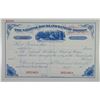 Image 1 : National Rockland Bank of Boston 1900-20 "Santa Claus" Specimen Stock Certificate