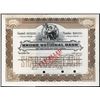 Image 1 : Bronx National Bank of the City of New York, ca.1900-1920 Specimen Stock Certificate.
