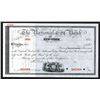 Image 1 : National City Bank of New York, 1911 Specimen Stock Certificate.