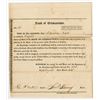 Image 1 : Bank of Germantown, 1815 I/U Stock Certificate.