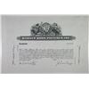 Image 1 : Warner Bros. Pictures, Inc., 1961, Progress Proof Stock Certificate.