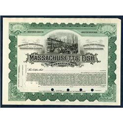 Massachusetts Fish Co., ca.1900 Specimen Stock.