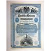 Image 1 : Republica Mexicana Deuda Consolidada de Los Estados Unidos Mexicanos, 1885 Specimen Bond Rarity.